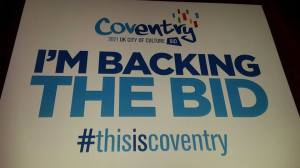 I'm Backing The Bid #ThisisCoventry